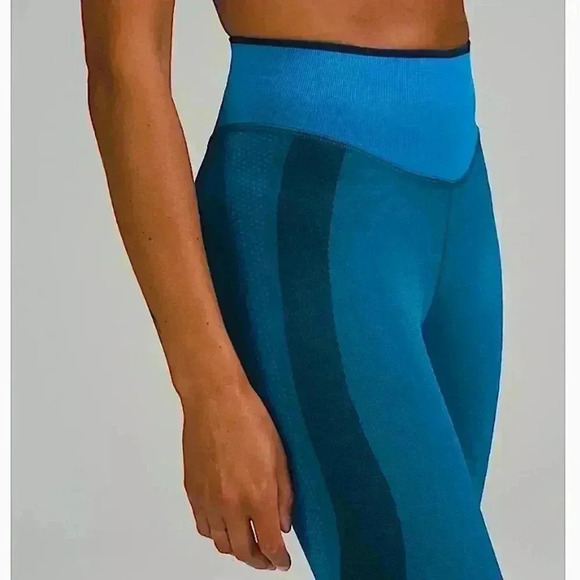 Lululemon Seamless High Rise Mesh Compression Tights Leggings Training - Picture 5 of 16